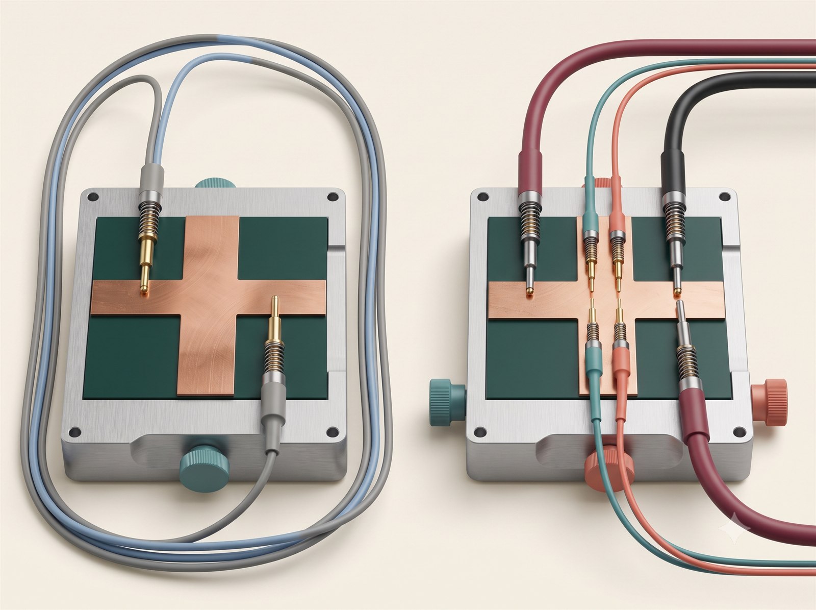 Engineering detail for 4-wire kelvin test