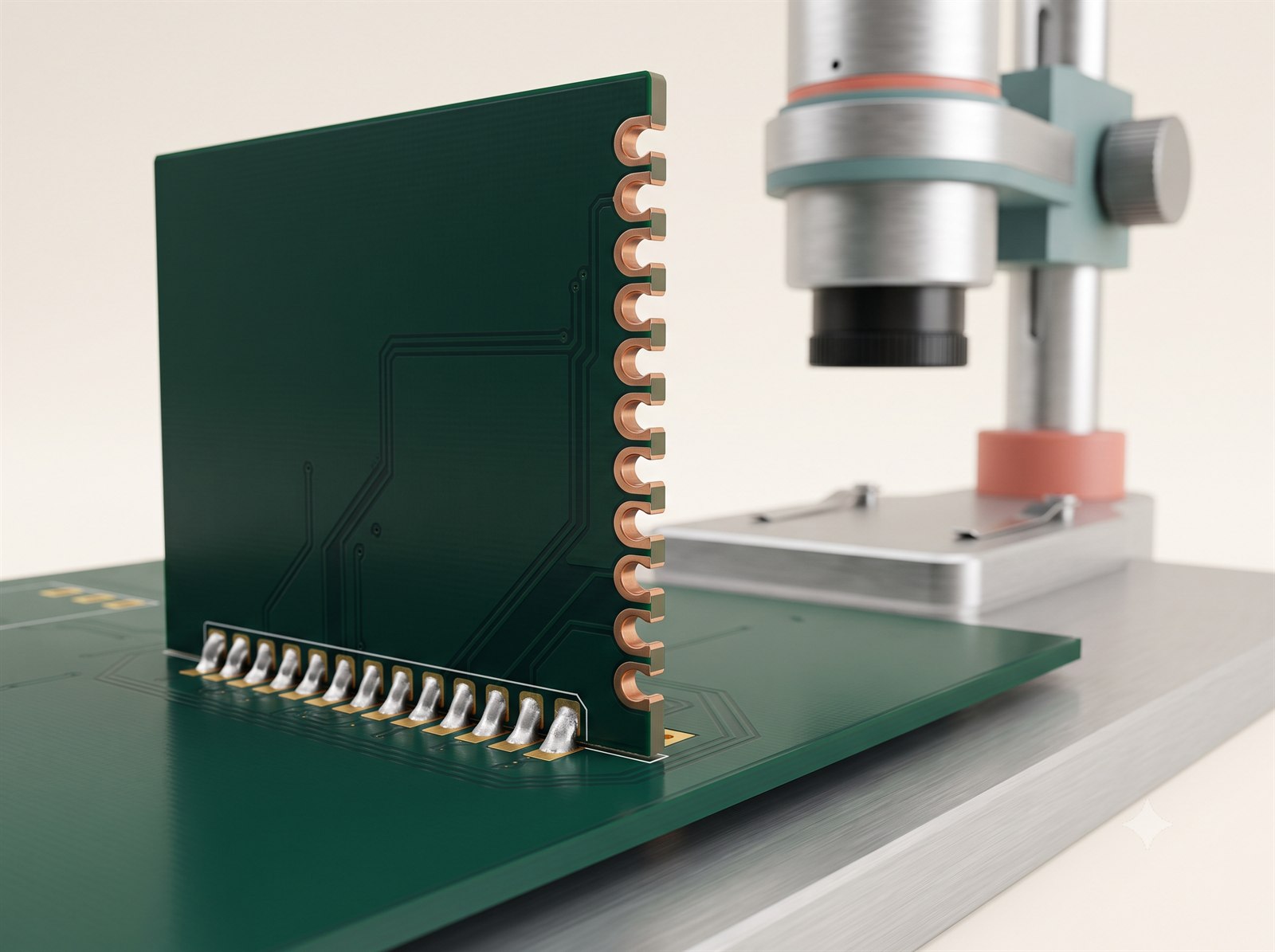 Technical overview of castellated holes