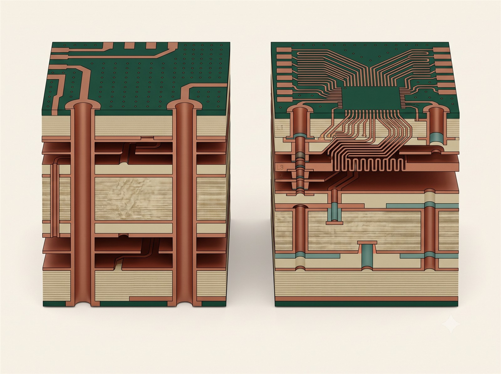 Engineering detail for hdi structure