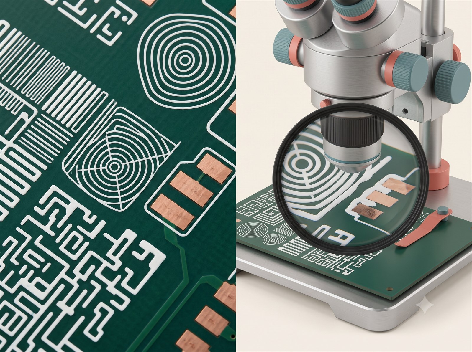Engineering detail for silkscreen technology
