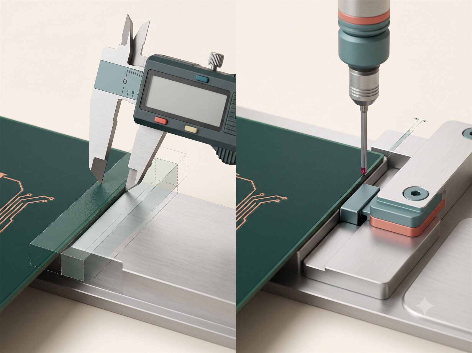 Engineering detail for board outline tolerance