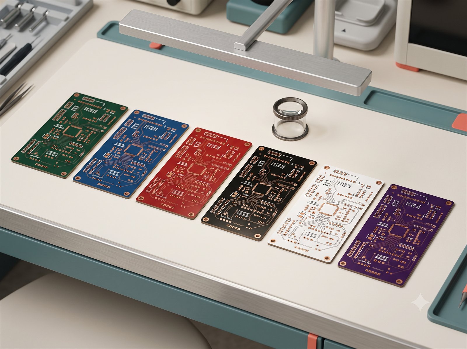 Technical overview of pcb colour